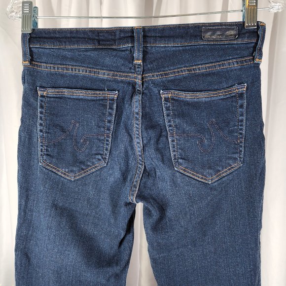 AG Adriano Goldschmied The Prima Mid-Rise Cigarette Size 26R 29" Inseam Raw Hem - Picture 5 of 8